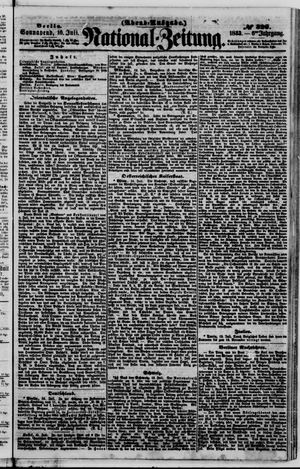 Nationalzeitung vom 16.07.1853