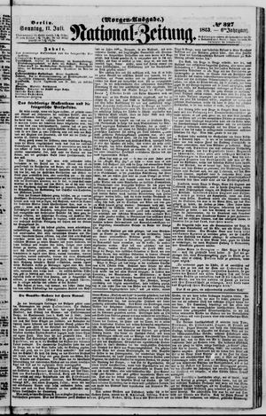 Nationalzeitung vom 17.07.1853