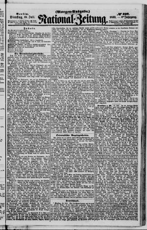 Nationalzeitung vom 19.07.1853