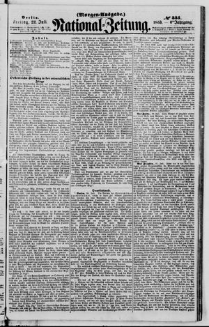 Nationalzeitung on Jul 22, 1853