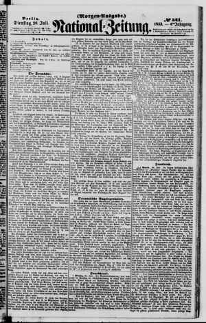Nationalzeitung vom 26.07.1853
