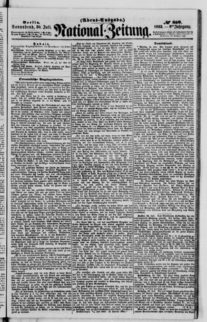 Nationalzeitung on Jul 30, 1853
