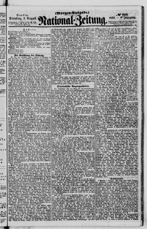 Nationalzeitung on Aug 2, 1853