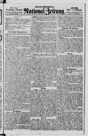 National-Zeitung on Aug 9, 1853
