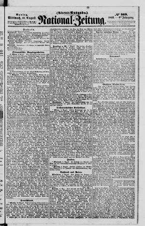Nationalzeitung on Aug 10, 1853