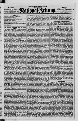 Nationalzeitung on Aug 13, 1853