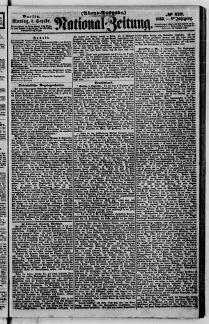 Nationalzeitung on Sep 5, 1853