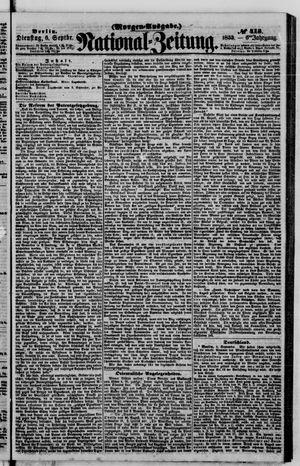 Nationalzeitung on Sep 6, 1853