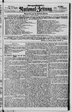 Nationalzeitung on Sep 30, 1853