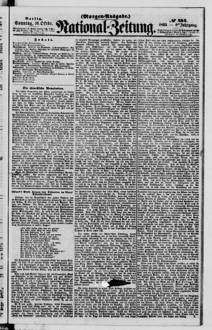 Nationalzeitung on Oct 16, 1853