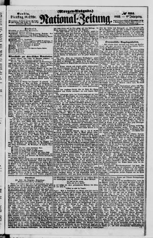 Nationalzeitung on Oct 18, 1853