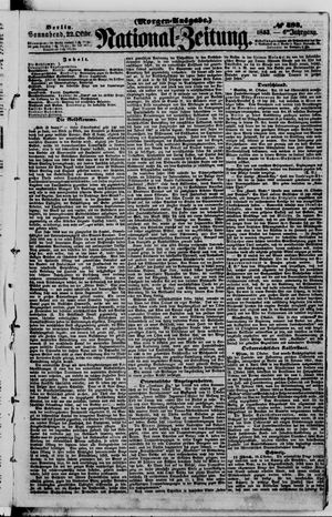 National-Zeitung vom 22.10.1853
