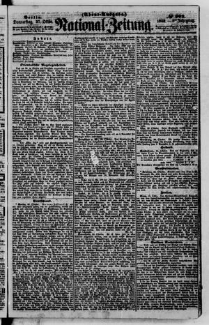 Nationalzeitung vom 27.10.1853