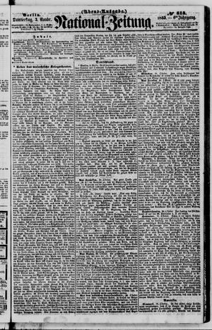 Nationalzeitung on Nov 3, 1853