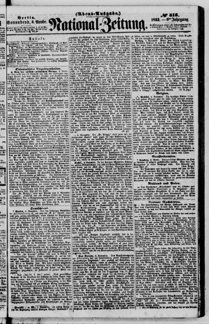 National-Zeitung vom 05.11.1853