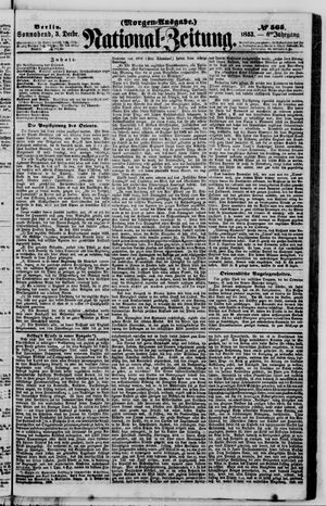 Nationalzeitung vom 03.12.1853