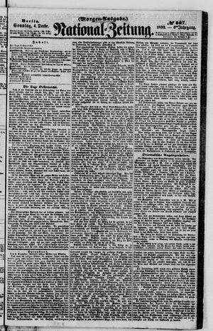Nationalzeitung vom 04.12.1853