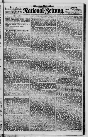 National-Zeitung vom 10.12.1853