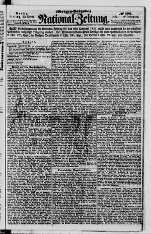 Nationalzeitung vom 23.12.1853