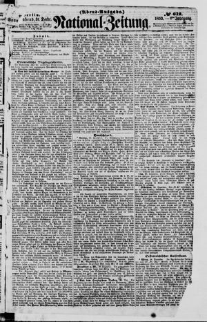 Nationalzeitung on Dec 31, 1853