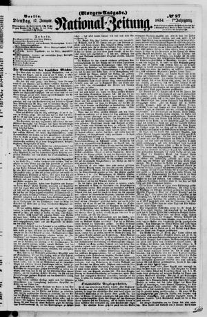 National-Zeitung vom 17.01.1854