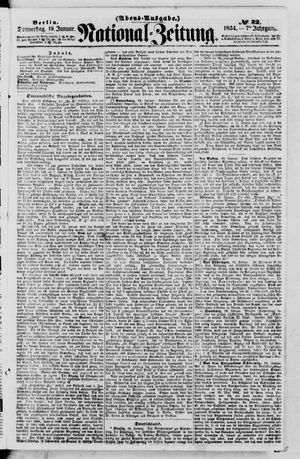 National-Zeitung vom 19.01.1854