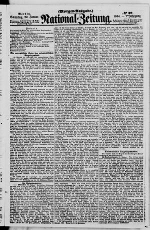 Nationalzeitung on Jan 29, 1854