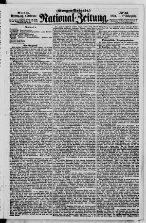 Nationalzeitung on Feb 1, 1854