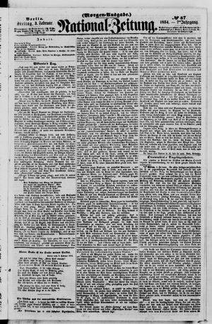 Nationalzeitung on Feb 3, 1854