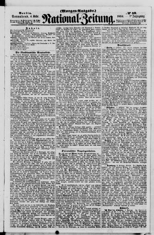 Nationalzeitung on Feb 4, 1854