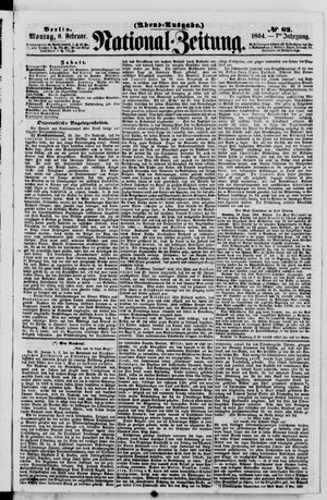 Nationalzeitung vom 06.02.1854