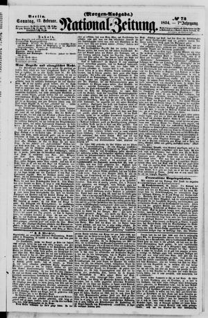 Nationalzeitung on Feb 12, 1854