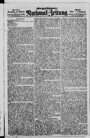 Nationalzeitung on Feb 21, 1854