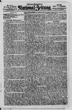 Nationalzeitung on Feb 24, 1854