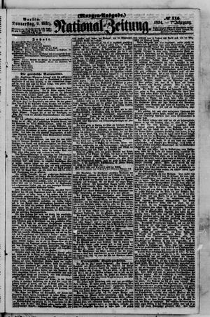 Nationalzeitung vom 09.03.1854