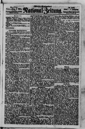 Nationalzeitung vom 09.03.1854