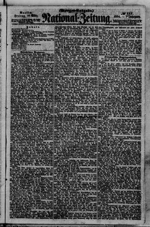 Nationalzeitung vom 10.03.1854
