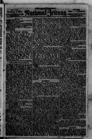 Nationalzeitung vom 14.03.1854