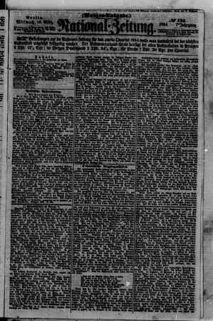 Nationalzeitung vom 15.03.1854