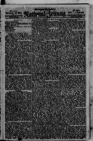 Nationalzeitung vom 29.03.1854