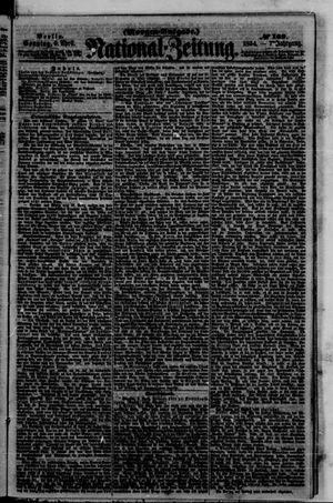 Nationalzeitung vom 09.04.1854