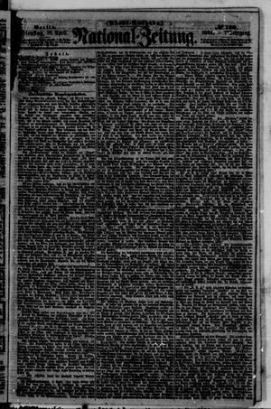 Nationalzeitung vom 18.04.1854