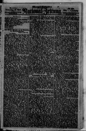 Nationalzeitung vom 20.04.1854