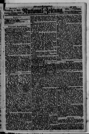 Nationalzeitung vom 25.04.1854