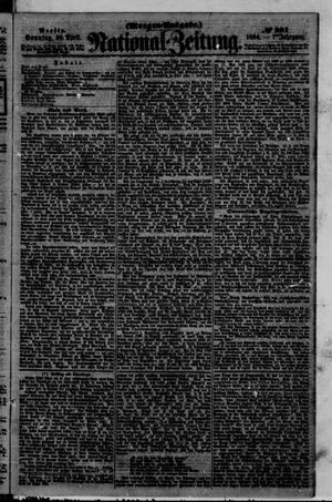 Nationalzeitung vom 30.04.1854