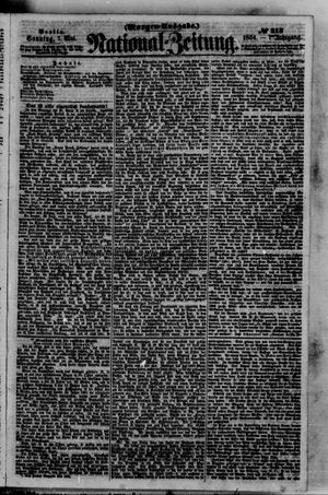 Nationalzeitung vom 07.05.1854