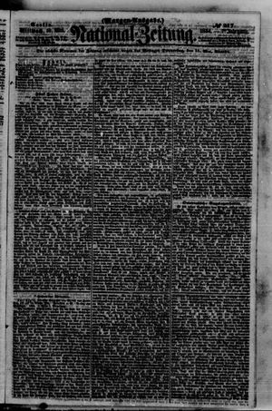 Nationalzeitung vom 10.05.1854