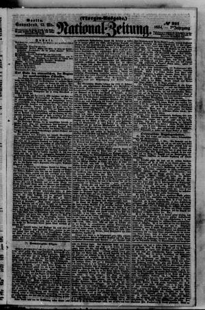 Nationalzeitung vom 13.05.1854