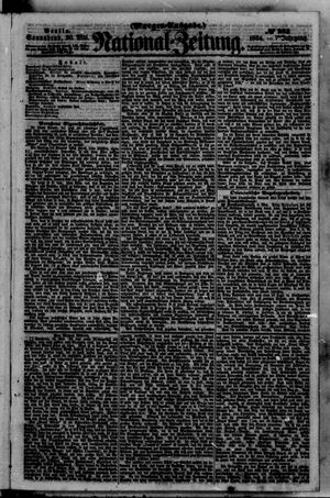 Nationalzeitung vom 20.05.1854