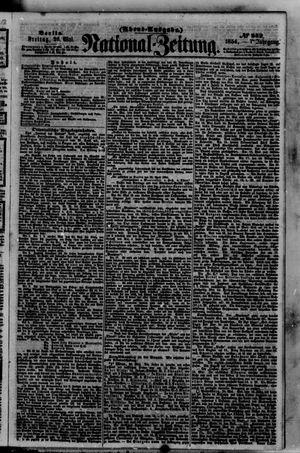 Nationalzeitung vom 26.05.1854